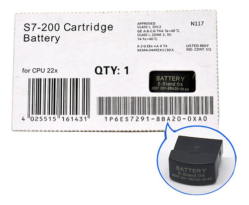 Bateria 6es7291-8ba20-0xa0 Para Plc Siemens S7-200 Simatic