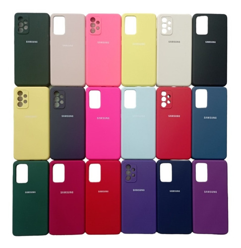 Silicone Case Unicolor Samsung A72