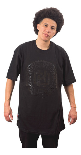 Remera Hombre Manga Corta Keel Over Emblem Black