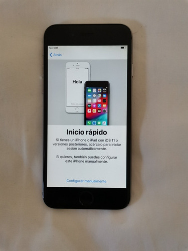 iPhone 6 32gb Plata Con Funda Magnética De Regalo. (Usado)