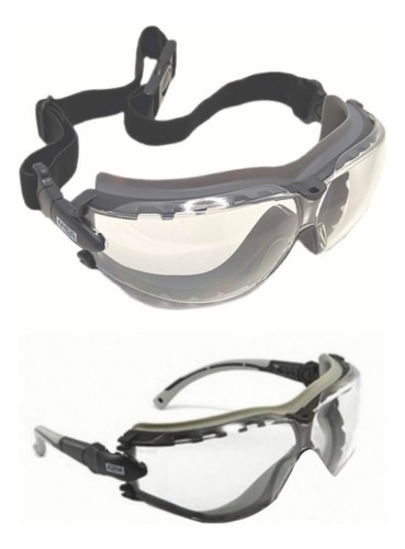 Goggle Cooper Msa De Máxima Seguridad Antiempañant(2 Piezas)