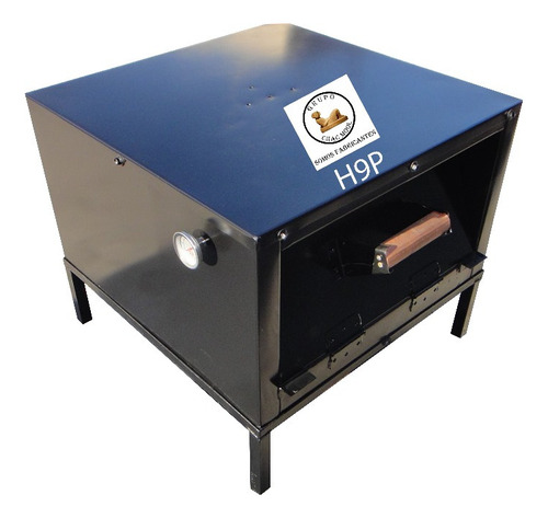 Horno Pizzero Para 2 Charolas De 45*45 H9p