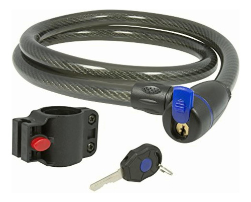 Lock 11cn Candado De Cable Con Llave, 1.5 X 100 Cm