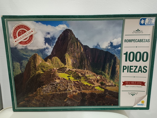 Rompecabeza De 1000 Pzas Machu Picchu 1 De Las 7 Maravillas 