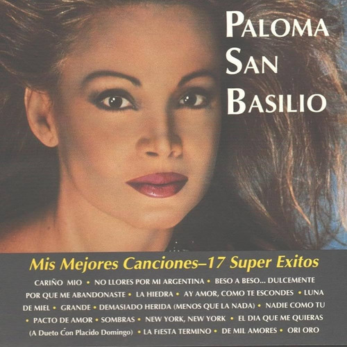 Paloma San Basilio Mis Mejores Canciones 17 Exitos Cd Pvl 