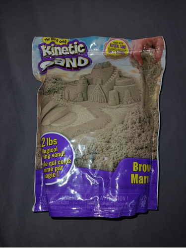 Kinetic Sand Bolsa De Arena Sensorial De 2 Libras Original 
