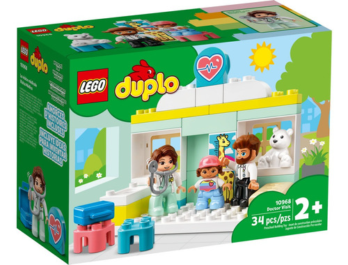 Lego Duplo Visita Del Doctor Construccion 34 Piezas