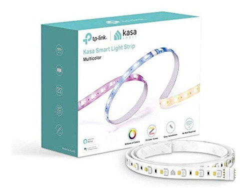 Tira De Luz Led Inteligente Kasa Kl430, 16 Zonas De Color Rg