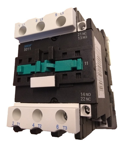 Contactor Tripolar Sica 50 Amp 220v 1na+1nc Por E631