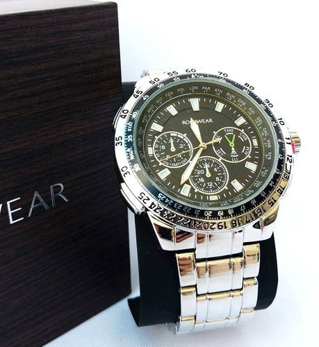 Reloj Rocawear Nuevo Original Caballero Mod:rm7778gn52a-002