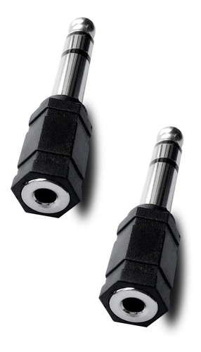 Conector De Estéreo De Audio De 0,250 En Macho Un 0,138 En H