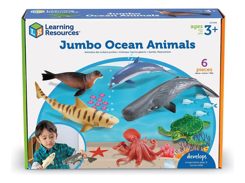 Figuras De Animales Del Oceano Figuras De Colección Niños