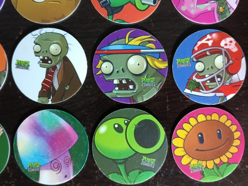 Tazos Web Plantas Vs Zombies Colección Completa 20/20 +cupón