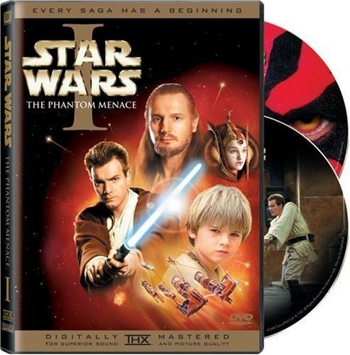 Star Wars I The Phantom Menace Película Dvd Edición Foránea