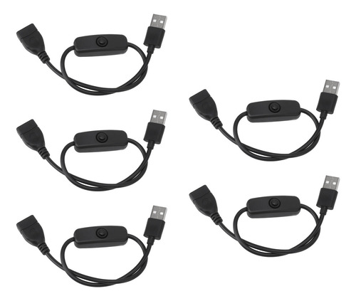 Interruptor De Encendido Y Apagado Macho A Hembra, Cable Usb