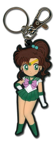 Llavero De Pvc Con Diseno De Sailormoon Sd Sailor Jupiter, M