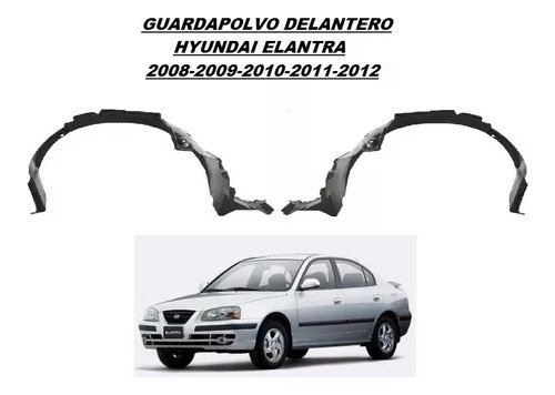 Carter Plastico Hyundai Elantra 2008-2012