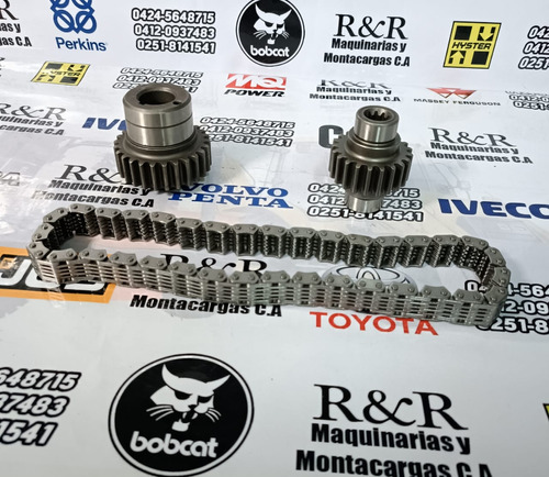 Kit De Cadena Bomba Hidráulica Montacargas Toyota Serie 7