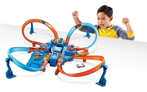 Criss Cross Crash  Pista Hot Wheels  Track Set Oferta