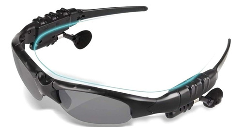 Gafas De Sol Con Audifonos Inalambricos Bluetooth Estereo