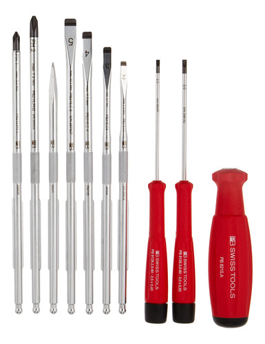 Pb Swiss Tools - Juego De Destornilladores Swissgrip Con Cuc