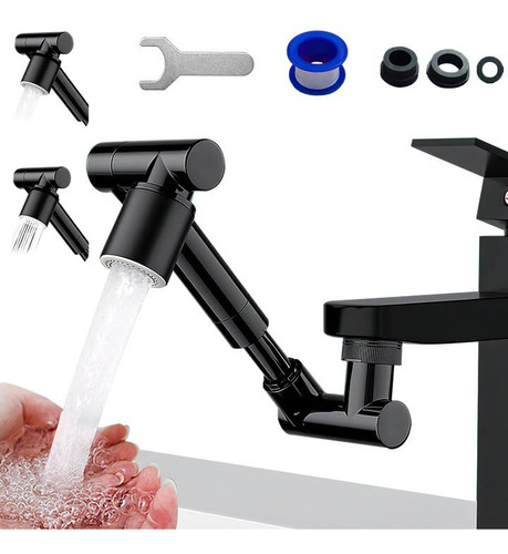 Aireador Extensor De Grifo Giratorio Con Cabezal De Rociador