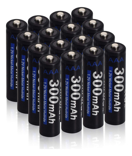 Baterías Recargables Aaa Ni-mh Pre-cargadas 16 Piezas Con Es
