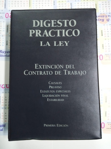 Libro Digesto Practico Extinción Del Contrato De Trabajo 