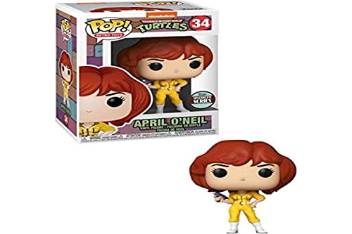 Funko Pop! Retro Juguetes Tmnt April O'neil 3.75  Vjw6h