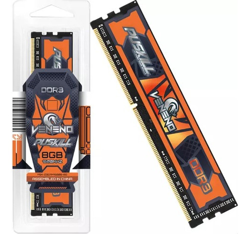 Memoria Ram Puskill Veneno Para Jugadores De Escritorio Ddr3