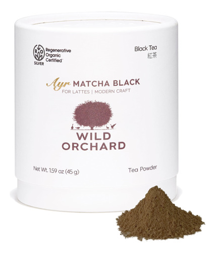 Wild Orchard Ayr Matcha Black De La Isla De Jeju - Te Premiu