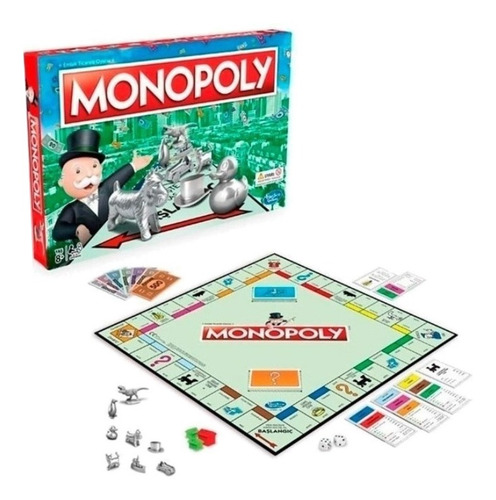 Imagen 2 de 3 de Juego de mesa Monopoly Hasbro C1009