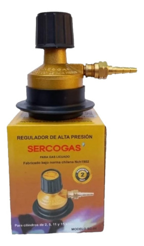 Regulador Gas Alta Presión Sercogas Certificado