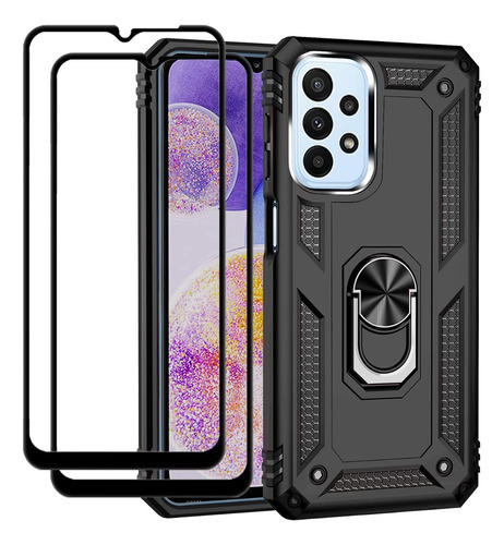 Funda Case Protectora Para Modelos Samsung + Cristal 21d