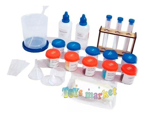 Imagen 2 de 6 de Juego De Quimica Galileo Incluye Manual Con 60 Experimentos
