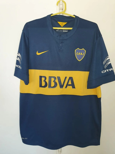 Camiseta Boca Juniors Nike Titular 2015 #10 Tevez T.xl