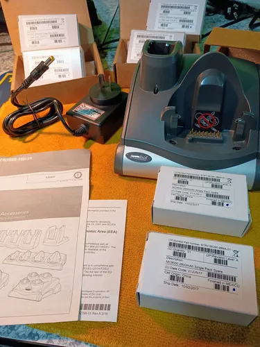 Cradle Cargador Cuna Symbol Crd9000-1001sr + 6 Baterias