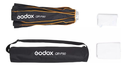 Softbox Godox Qr-p90 Parabólico Bowens Montagem Rápida Grid