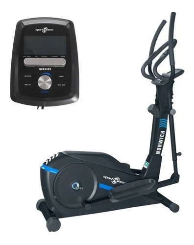 Elíptica Magnetica Norwich 15p Monitor 120 Kg Sportfitness 