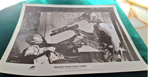 Escape De New York Lobicard Nº 1 Usa Kurt Russell Original