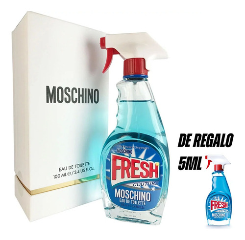 Moschino Fresh Couture Edt 100 ml - Colección De 5ml Regalo