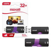 Comprar Pendrive Usb 32gb Maxell Flix Compatible Mac Windows Multius