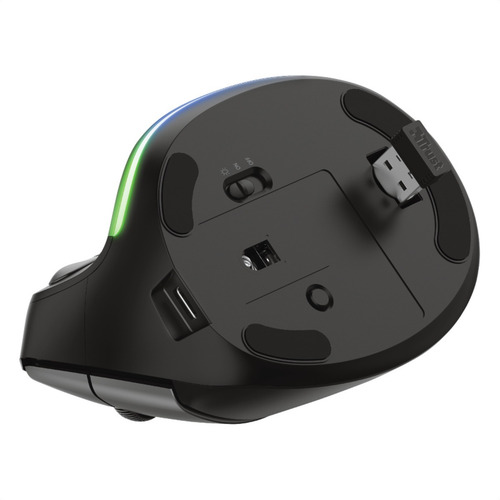 Imagen 9 de 10 de Mouse Vertical Ergonómico Inalámbrico Recargable Trust Bayo