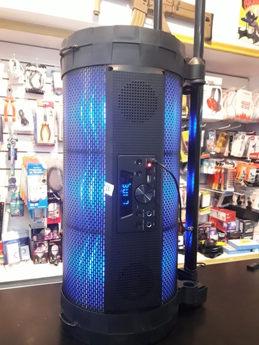 Noga Boombox Parlante Potenciado Karaoke Bluethooth Portátil