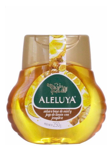 Miel Aleluya Liquida Con Limon 100% Pura Pet 250g Sin Tacc