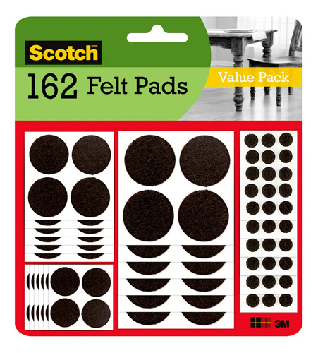 Scotch - Almohadillas De Fieltro Para Muebles Para Proteger