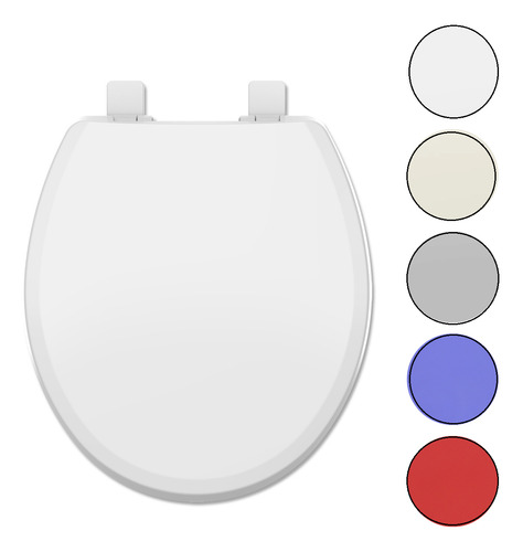 Tampa De Vaso Assento Oval Universal Soft Close Amortecedor