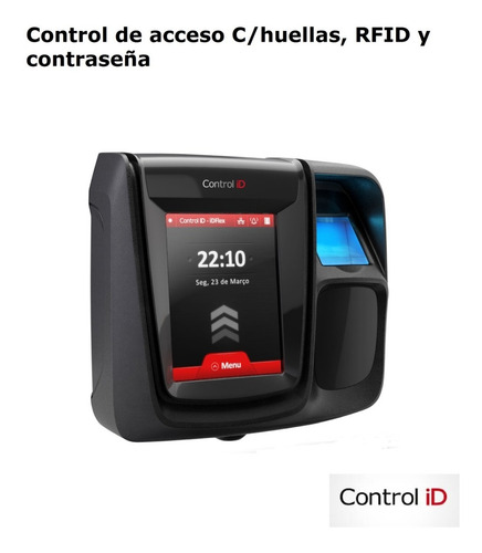 Imagen 3 de 9 de Control De Accesos Huellas Tarjeta Y Clave Control Id