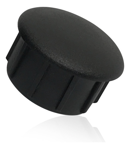 Tampa Para Tubo Sustentação Preto Fosco 5/8 Bredal 4 Peças