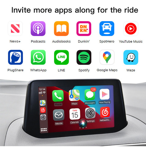 Para Mazda Carplay Android Auto Usb Module Tk78-66-9u0c Kit
